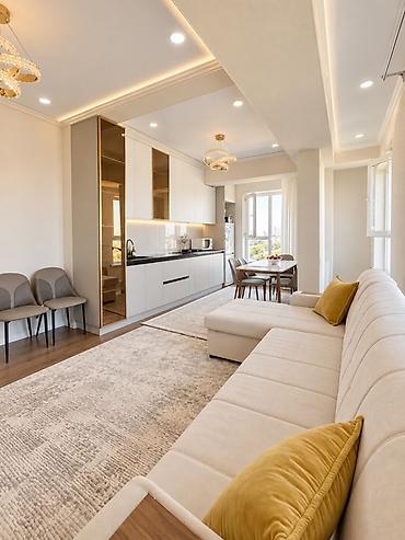Продажа квартир: 3 комнаты, 75 м², Аламедин-1 мкр Элитка, 11 этаж — 3