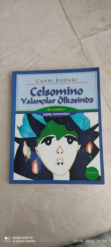 Celsomino Yalançılar Ölkəsində” Cani Rodarinin uşaq romanı. Bu kitab