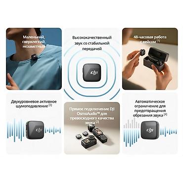 Петличные микрофоны: Беспроводной микрофон DJI Mic Mini Mobile Version DJI Mic Mini Mobile — 7