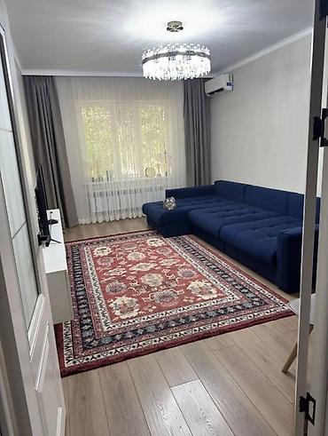 Продажа квартир: 2 комнаты, 49 м², Аламедин-1 мкр 105 серия, 1 этаж, Свежий ремонт — 1