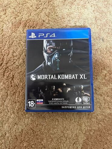 колонка с микрофоном для караоке: Игры для PlayStation 4 (дисковые издания): 1) Mortal Kombat XL (PS4)