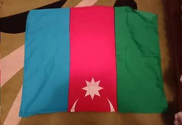 bayraq lent: Məhsul: Azərbaycan bayrağı Təsvir: - Üçrəngli dizayn: göy, qırmızı — 3