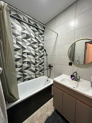 Ремонт под ключ: Продается евродвушка Квадратура: 56 кв СК «Алим Капитал» ЖК "Ак Башат" — 11