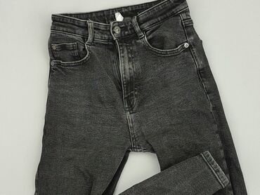 czarne zamszowa spódniczka: Jeans, Pull and Bear, S (EU 36), condition - Very good