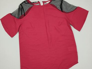 różowe koronkowe bluzki: Blouse, XS (EU 34), condition - Good