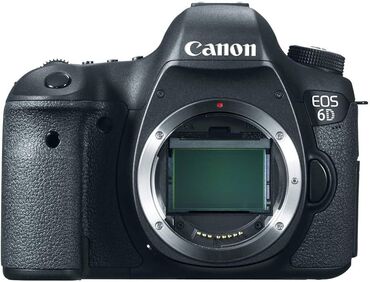 зеркальный фотоаппарат: Цифровая зеркальная фотокамера Canon EOS 6D в комплекте с двумя