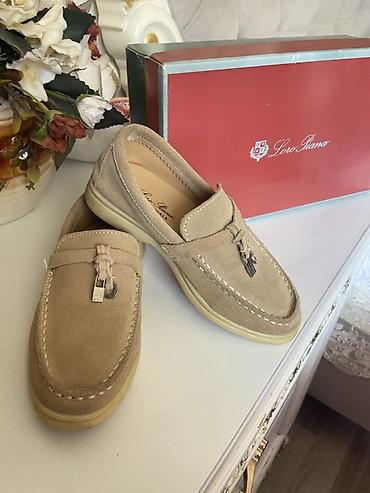 watch 11: Мокасины Loro Piana Summer Walk Одевали один раз28 размер - Материал — 2