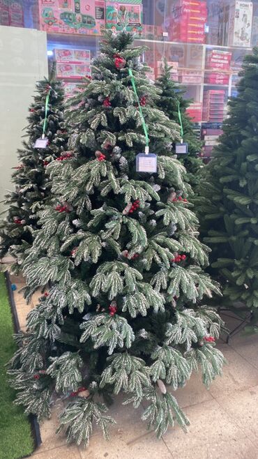 Yeni il ağacları: Yapay şam ağacları – müxtəlif dizayn və ölçülərle - Reallığa yaxın — 18