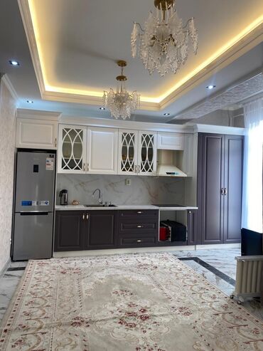 квартира дом кара балта: 3 комнаты, 64 м², Индивидуалка, 2 этаж, Дизайнерский ремонт