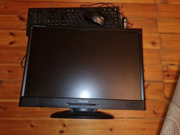 Kompüter və noutbuk aksesuarları: 22 lik Manitor Ana kart DDR 3 SSD 480 GB Proçsessor Q 9400 4nuve Ram