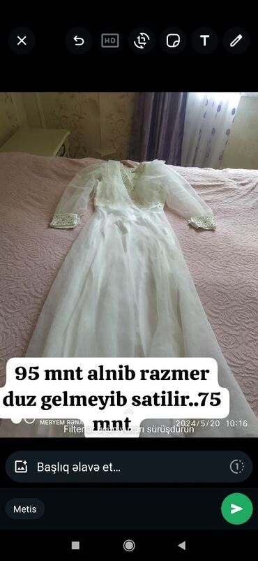 ağ donlar instagram: Вечернее платье, Макси, Koton, 2XL (EU 44)