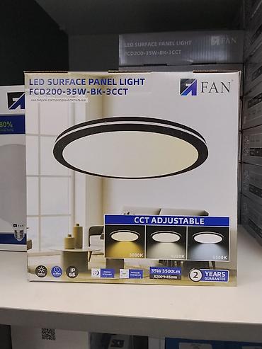 Освещение: Накладной светодиодный светильник FAN LED Surface Panel Light — 3