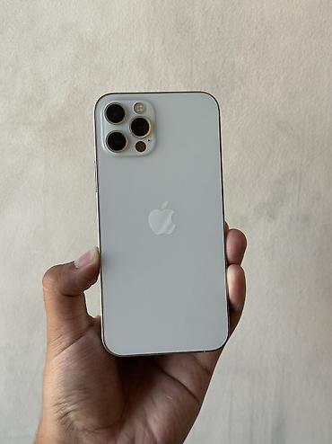 IPhone 12 Pro, Б/у, 128 ГБ, Matte Silver, Защитное стекло, Чехол, 100 % at lalafo.kg IPhone 12 Pro, Б/у, 128 ГБ, Matte Silver, Защитное стекло, Чехол, 100 %
