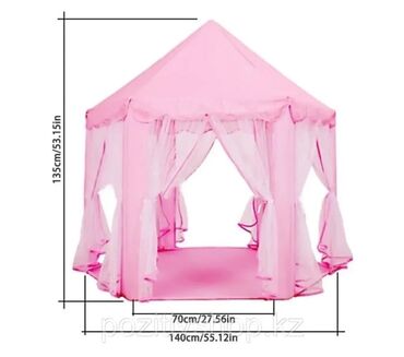 Другие принадлежности: 😍🎀Игровая палатка в форме замка станет отличным подарком для ребенка — 8