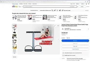 Rekviziti za vežbanje: Tummy Trimmer – sprava za vežbanje stomaka, ruku i nogu - Univerzalni — 9