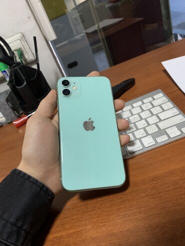 запчасти айфон 11: IPhone 11, 64 ГБ, Зеленый, 75 %