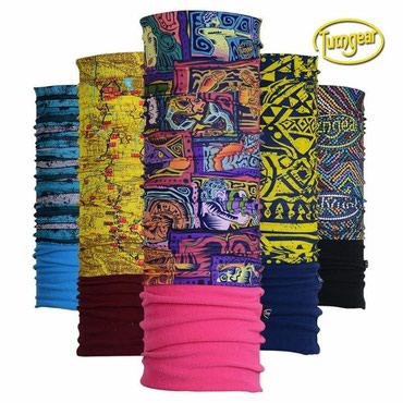 Головные уборы: Бафф флисовый зимний / Баффы зимние, супер длинные С флисовой — 2