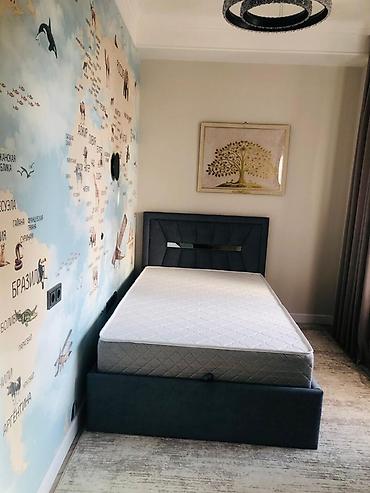 bed: Двуспальная кровать, Новый, С мягким изголовьем, длина - 2 см — 7