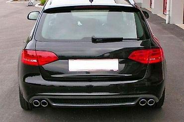 Branici: S LINE DIFUZOR ZA ZADNJI OBICAN BRANIK AUDI A4 B8 | S-Line S line — 2