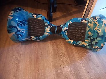 Электротранспорт: Mavi kamuflyaj dizaynlı giroskuter/hoverboard. - Tətbiq sahəsi: şəhər — 1