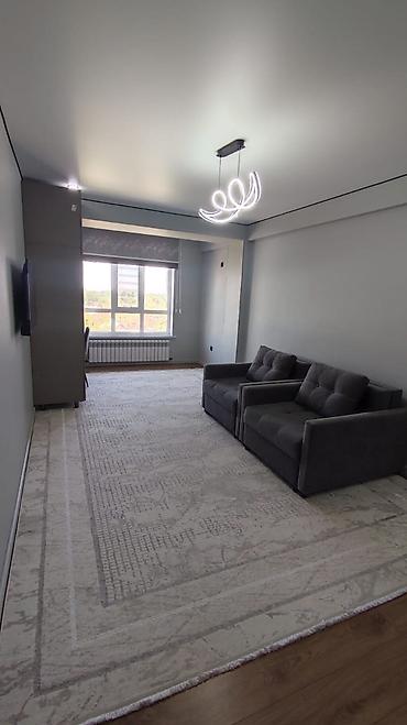 Продажа квартир: 2 комнаты, 66 м², Аламедин-1 мкр 5 этаж, Свежий ремонт — 5