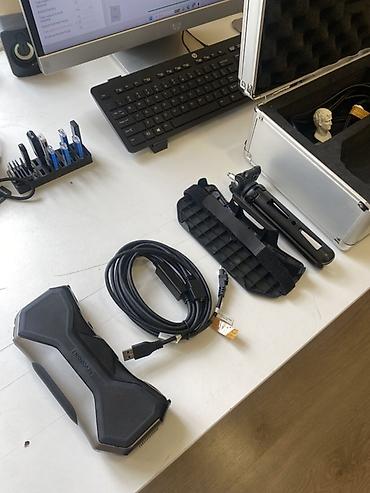 Ofis avadanlığı: 3D Skaner, az işlenib ve uzerinde 1 eded kabeli de elave yenisi — 3