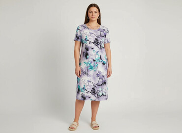 sukienki na wesele dla ciężarnych allegro: Women`s dress, size 3XL