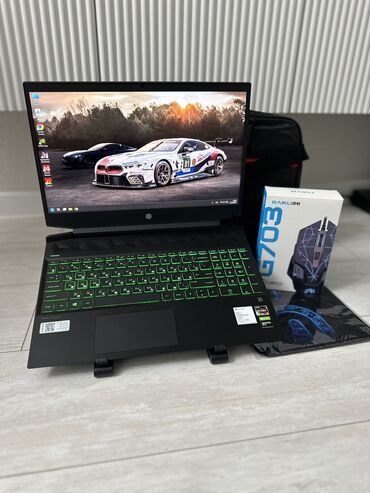 Ноутбуки: Ноутбук, HP, 16 ГБ ОЗУ, AMD Ryzen 5, 15.6 ", Б/у, Для несложных задач, память NVMe SSD