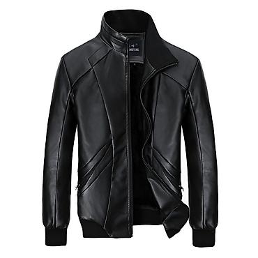 кожа костюм: Кожанка 3XL. От 70 до 80 кг. +8 кг. смотря кто как любит носить — 1