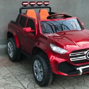 nerf azerbaycan: 🚘 Uşaqlar üçün Mercedes-Benz elektrik avtomobili ✨ Özəlliklər: 💥 Ön və