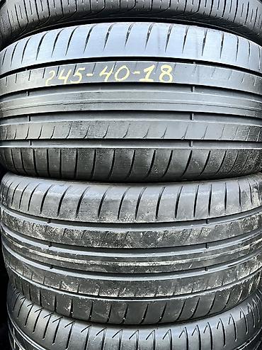 245 40 р18: Шины 245 / 40 / R 18, Лето, Б/у, Пара, Германия, GoodYear — 1