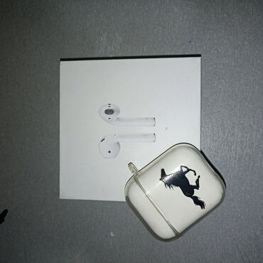 айфон арзан: Airpods 2 ОРИГИНАЛ 
состояние: идеальное 
сенсорная управления