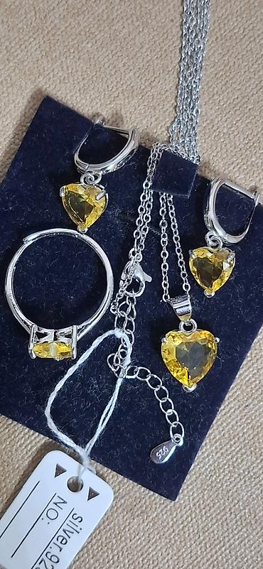 Bijuteriya dəstləri: Dest. Sterling gumushu — 6