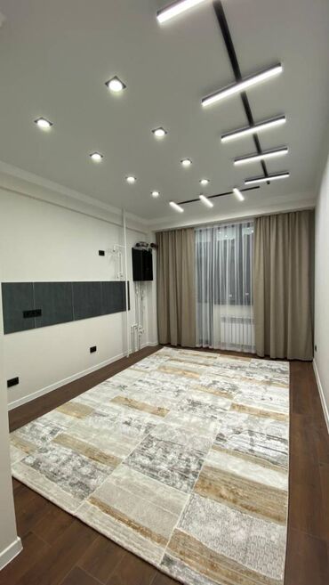 чекиш ата квартира берилет: 1 комната, 41 м², Элитка, 12 этаж, Евроремонт