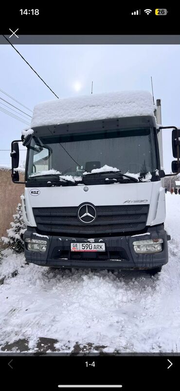 Жүк ташуучу транспорт: Жүк ташуучу унаа, Mercedes-Benz, Дубль, 7 т, Колдонулган