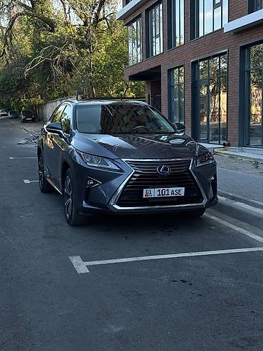 roma: Lexus RX: 2016 г., 3.5 л, Автомат, Гибрид, Кроссовер — 1