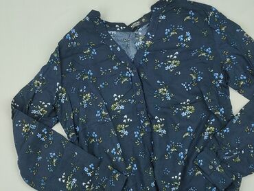 czerwona bluzki z bufkami: Women's blouse, Reserved, size S (EU 36)