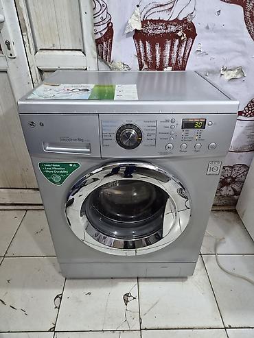 islenmis kondisioner: Paltaryuyan maşın LG, 6 kq, İşlənmiş, Avtomat, Qurutma var, Pulsuz çatdırılma, Ödənişli çatdırılma — 2