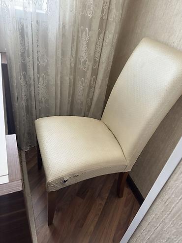 metbex stolu: Yemək otağı üçün masa və 6ədəd stul dəsti. Masa: - Forma: düzbucaqlı — 6