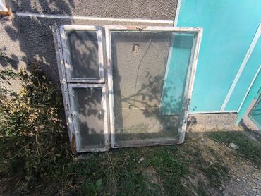 светильники из дерева: Деревянные готовое окно, 153 * 154, Б/у, Без установки