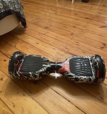 гдз по кыргызскому языку 11 класс абылаева: Graffiti dizaynlı iki təkərli hoverboard (self-balance scooter) -
