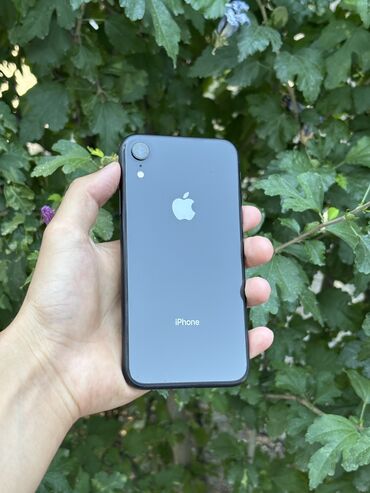 наушники apple бу: IPhone Xr, Б/у, 128 ГБ, Jet Black, Защитное стекло, Чехол, 81 %