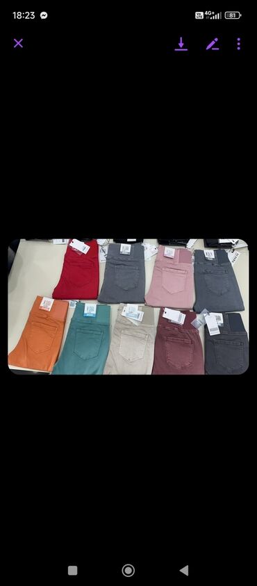 Pantalone: 2XL, Drugi kroj pantalona — 3