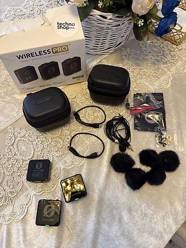 студийный микрофон samson: RØDE Wireless PRO | Az istifadə olunub | 400 AZN Orijinal RØDE — 1