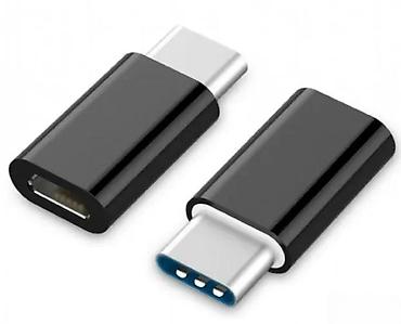 Kablovi za telefone: USB OTG adapter Micro USB (ženski) na USB Type‑C (muški) - Pretvara — 1