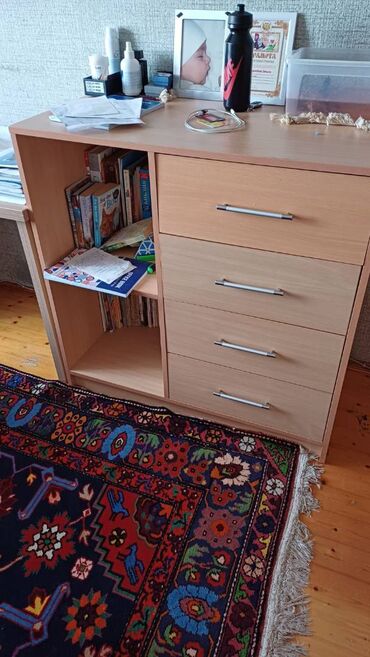 Uşaq və gənc otağı üçün dəstlər: Oğlan və qız üçün, Yeni, Təknəfərlik çarpayı, Komod — 17