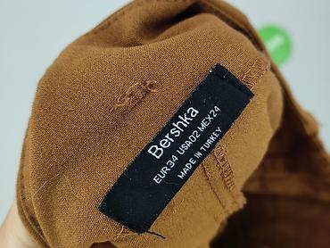 top nirvana bershka: Bershka, Spodnie materiałowe damskie, rozmiar 2XS — 4