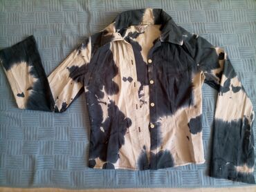Košulje, bluze i tunike: M (EU 38), Pamuk, bоја - Svetloplava