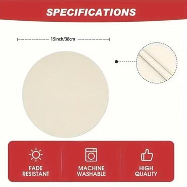 Praznična dekoracija: Novogodišnji podmetači za sto Cena 1200din/4kom Poručuje se isporuka — 11