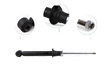 Амортизаторы, пневмобаллоны: Задний амортизатор, Передний амортизатор, Комплект амортизаторов Mitsubishi — 6